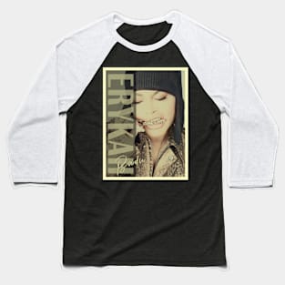 Erykah Badu - Soul Queen Baseball T-Shirt